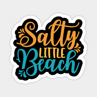 Salty Little Beach Magnet