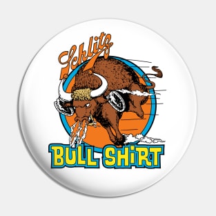 Schlitz Bull Shirt Pin