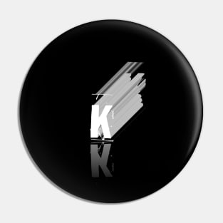 Letter K Pin