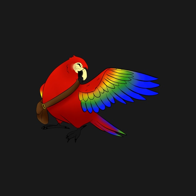 Messenger Bird by Blacklightco