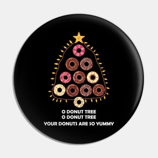 Donut christmas tree Pin