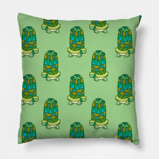 Long Turtle Pattern Pillow