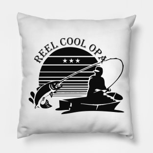 Fishing Opa - Reel cool opa Pillow