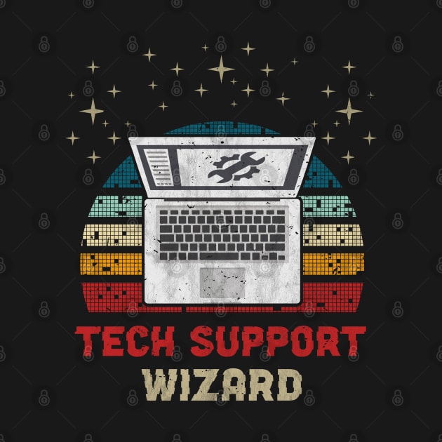 Tech Support Wizard by Ambience Art