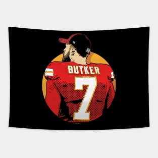 Harrison Butker comic style Tapestry