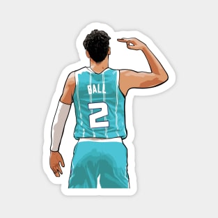 LaMelo Ball Vector Standing Magnet