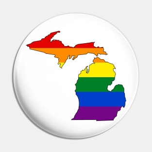 Michigan Pride! Pin