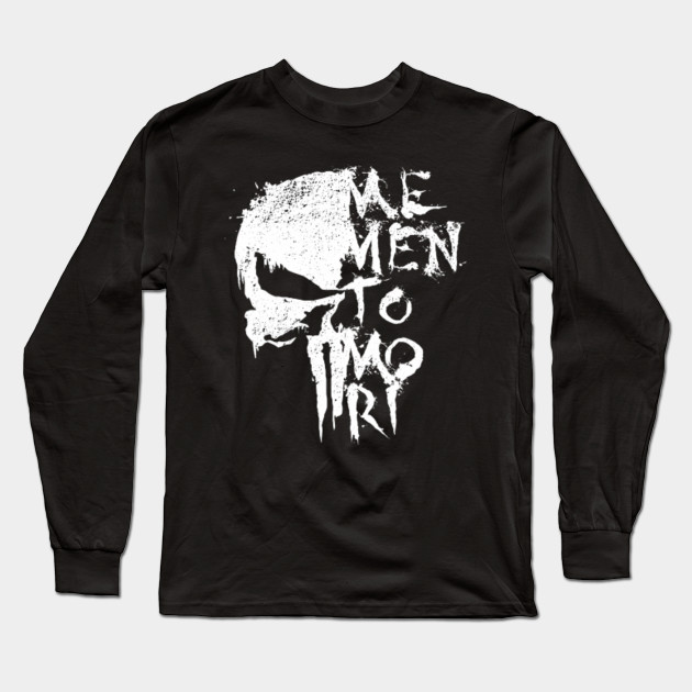 Memento Mori The Punisher Long Sleeve T Shirt Teepublic