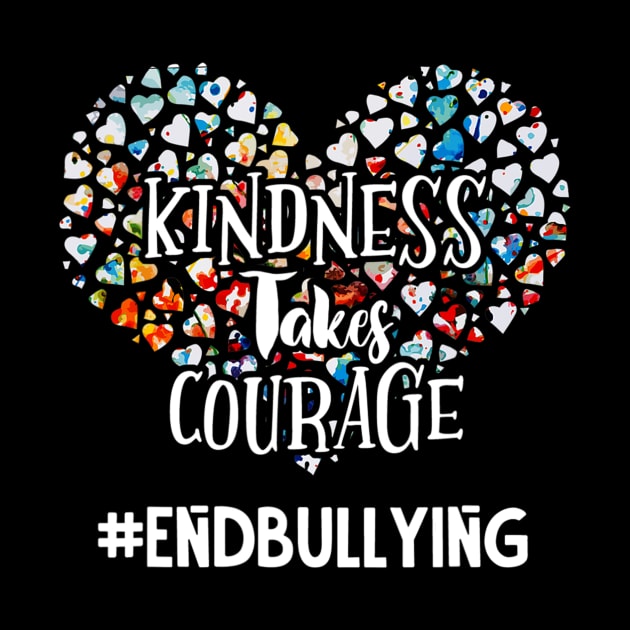 Kindness Takes Courage Anti Bullying Awareness Unity Day by hony.white