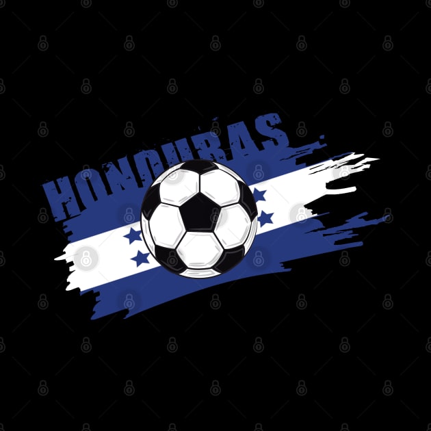 Honduras Soccer Honduras Futbol Football Honduran soccer Flag Jersey by JayD World