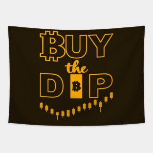 Buy the Dip [gold] Tapestry