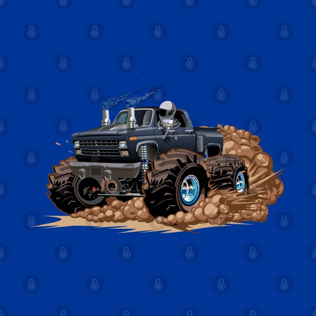 Cartoon monstertruck by Mechanik