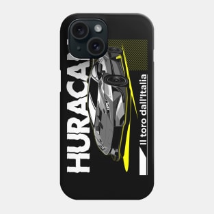 Lamborghini Huracan Grey Phone Case