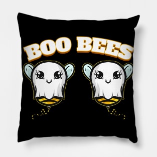 Boo Bees Dressed Up As Ghost Costume Halloween Pillow
