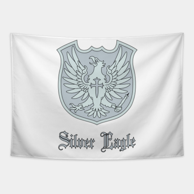 Silver Eagle Badge Black Clover Black Clover Anime Asta Eagle Manga Tapestry Teepublic