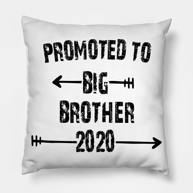 PROMOTED TO BIG BROTHER EST 2020 Pillow by Daniello