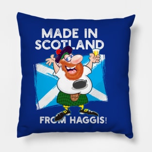 MADE IN SCOTLAND FROM HAGGIS! Pillow