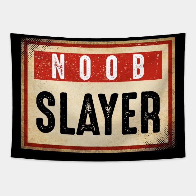 Noob Slayer Tapestry by monolusi