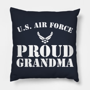 Best Gift for Army - Proud U.S. Air Force Grandma Pillow