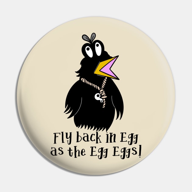 TMWRNJ Histor's Eye Time Egg Pin by Meta Cortex