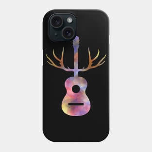 Hunter's Guitar with Antlers Phone Case