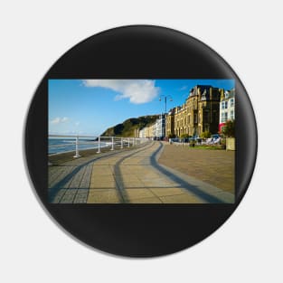 Aberystwyth Seafront Promenade North - Coastal Scenery Pin