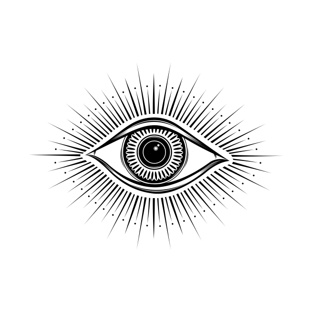 All seeing eye symbol by Razym