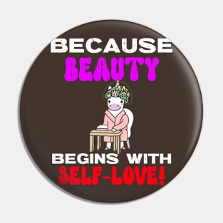 Beauty bloggers create self-love Pin