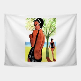 Beach life Tapestry