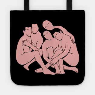 Five Male Models Tote