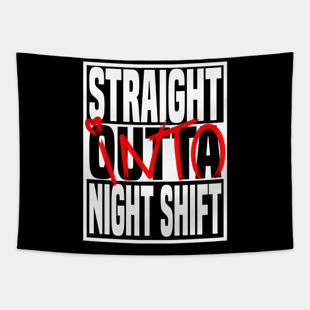 Carer Night Shift Carer For The Elderly Tapestry by Monstershirts