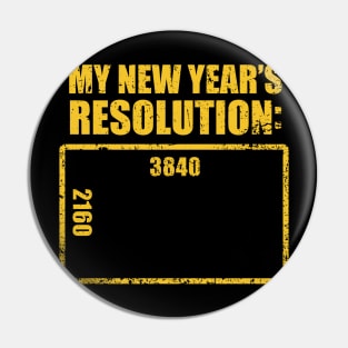 4K Resolution Pin