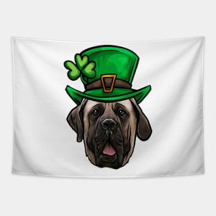 St Patricks Day English Mastiff Tapestry