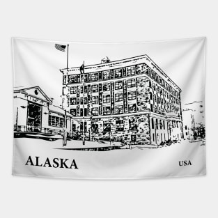 Alaska USA Tapestry