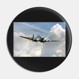 Spitfire Portrait of a Hero Pin