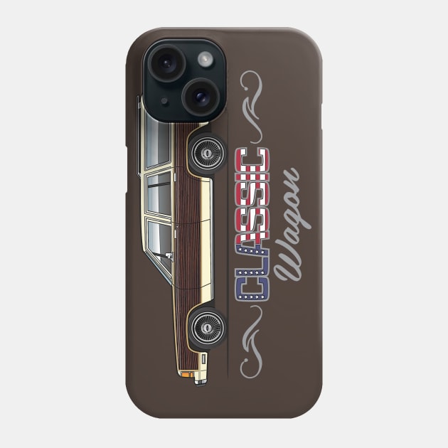 Classic Wagon Phone Case by JRCustoms44