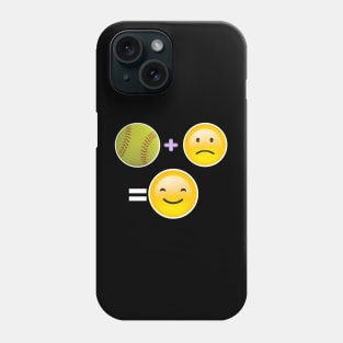 Softball Happy Phone Case