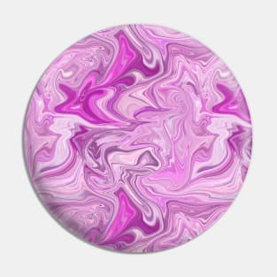 Pink Silk Marble - Digital Liquid Paint Pin