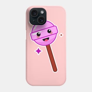 Cute Lollipop Cartoon Drawing Phone Case