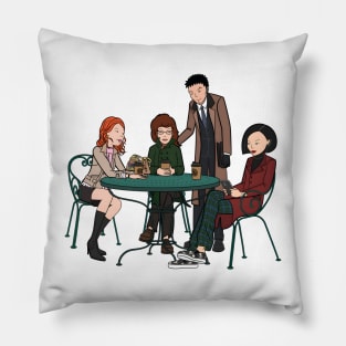Daria in the adult age Pillow