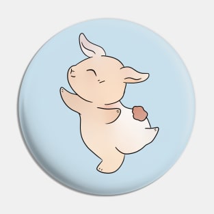 Happy Dance Rabbit | Claude the Bunny  | Bunniesmee Pin