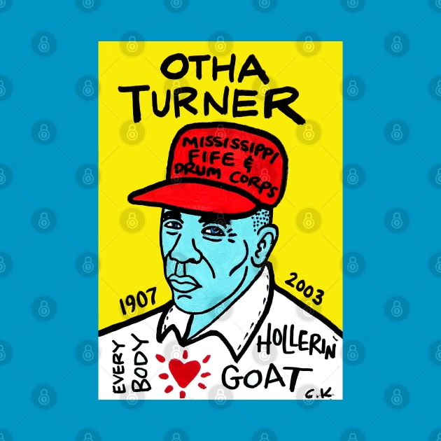 Otha Turner by krusefolkart