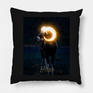 Aries Zodiac Pillow