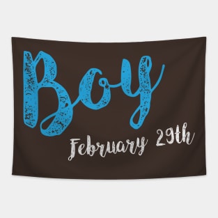February 29th boy Tapestry