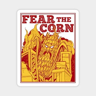 Fear the Corn // Funny Corn Monster Magnet