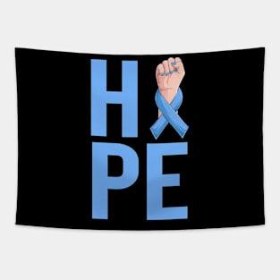 Child Abuse Prevention Awareness Month Blue Ribbon gift idea Tapestry