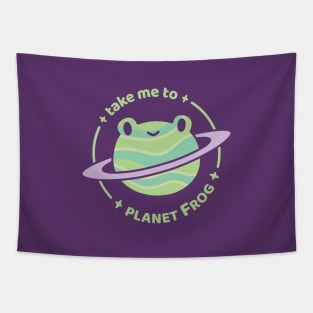 Planet Frog Tapestry