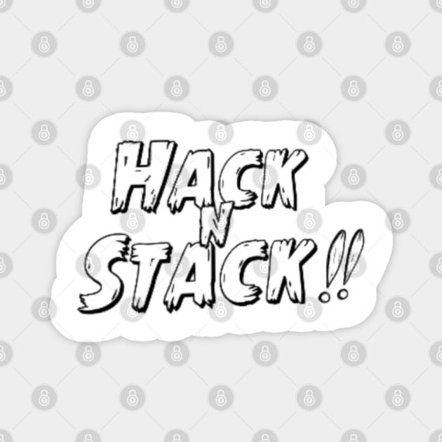 Hack n Stack Magnet by HacknStack