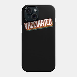 Retro vaccinated design Phone Case