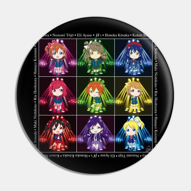 Love Live! U's (Muse) chibi edit. Pin by YueGraphicDesign